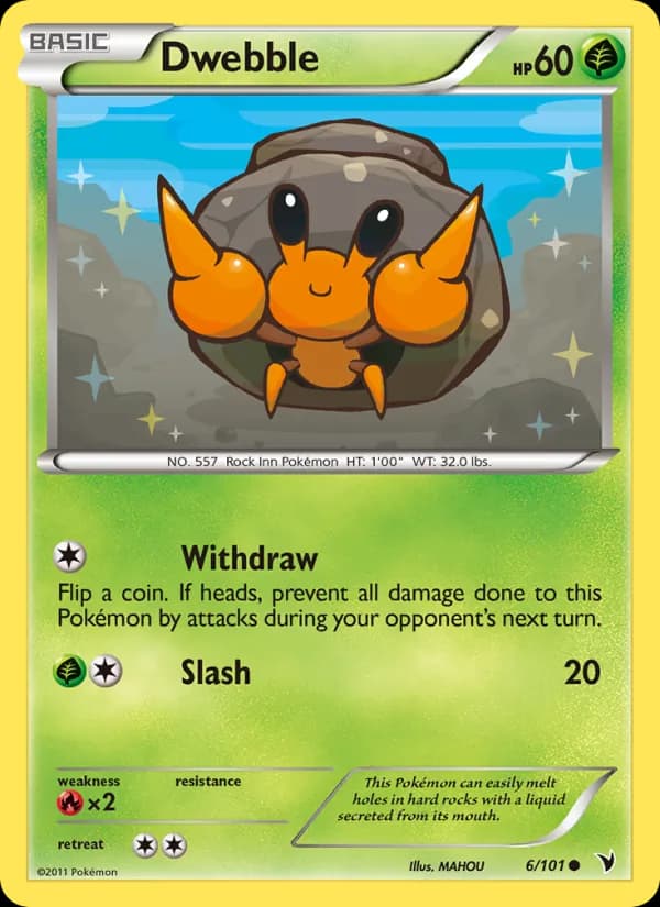 Dwebble 6/101, Noble Victories