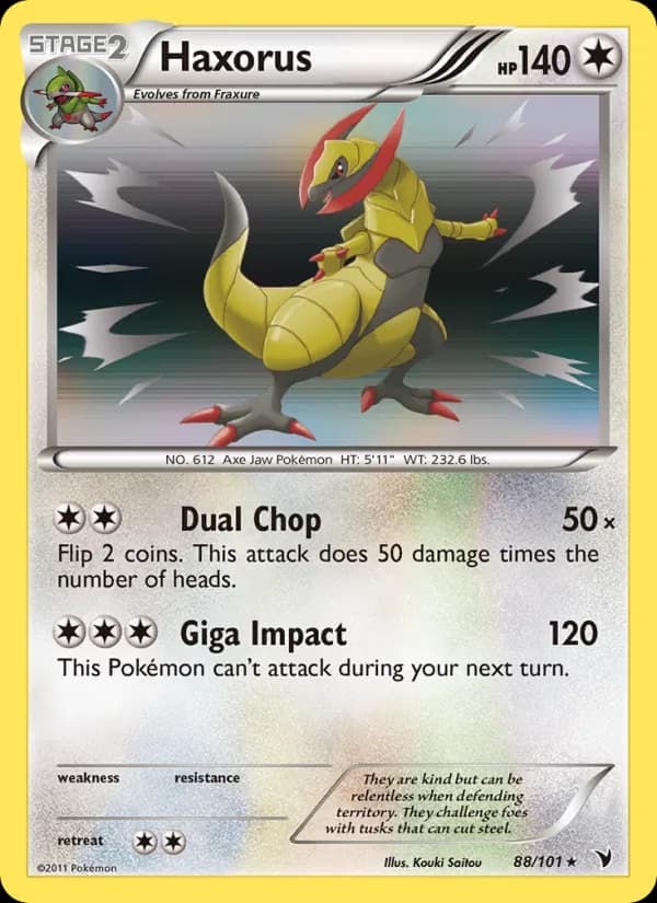 Haxorus 88/101, Noble Victories