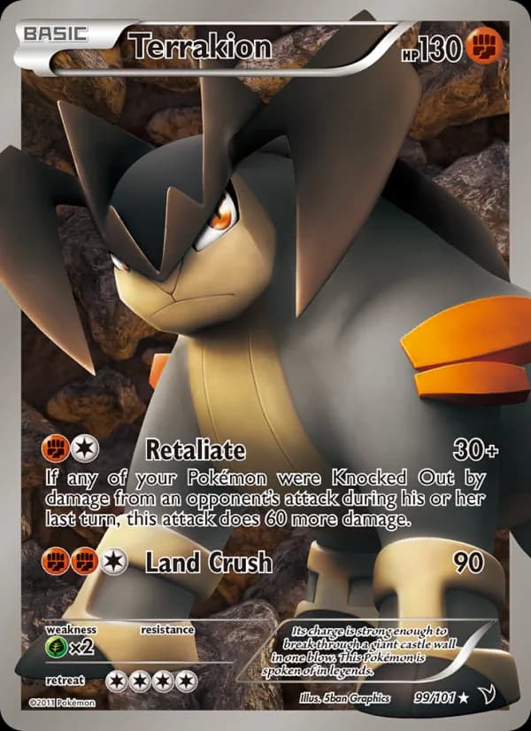Terrakion 99/101, Noble Victories