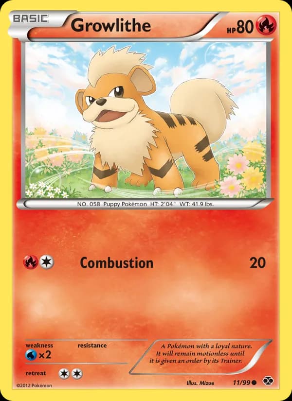 Growlithe 11/99, Next Destinies