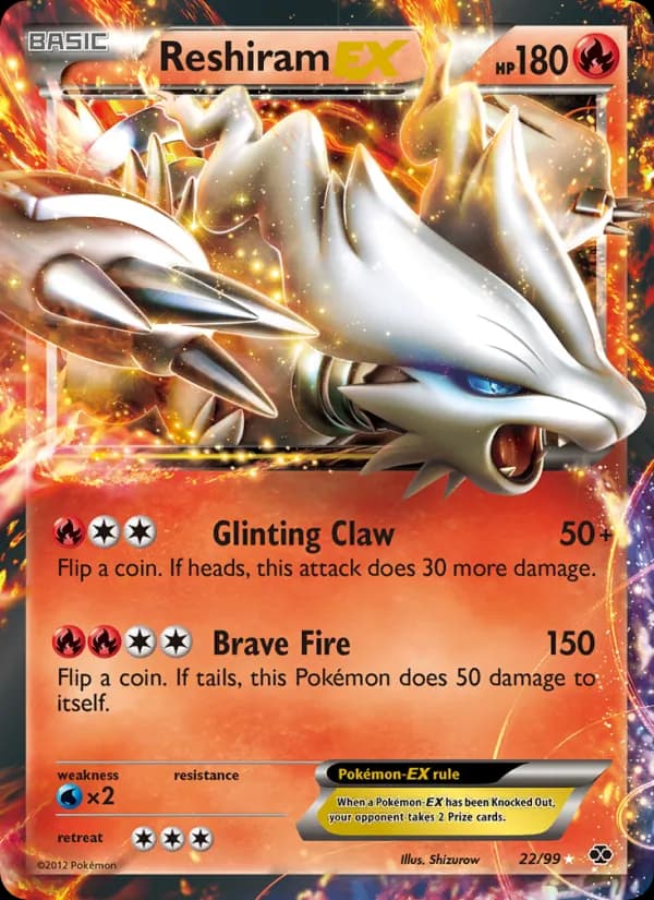 Reshiram-EX 22/99, Next Destinies