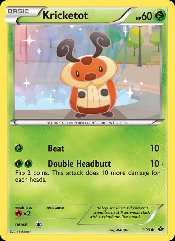 Kricketot 3/99, Next Destinies