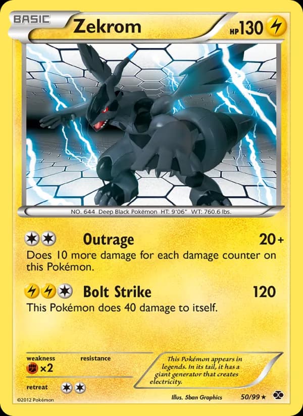 Zekrom 50/99, Next Destinies