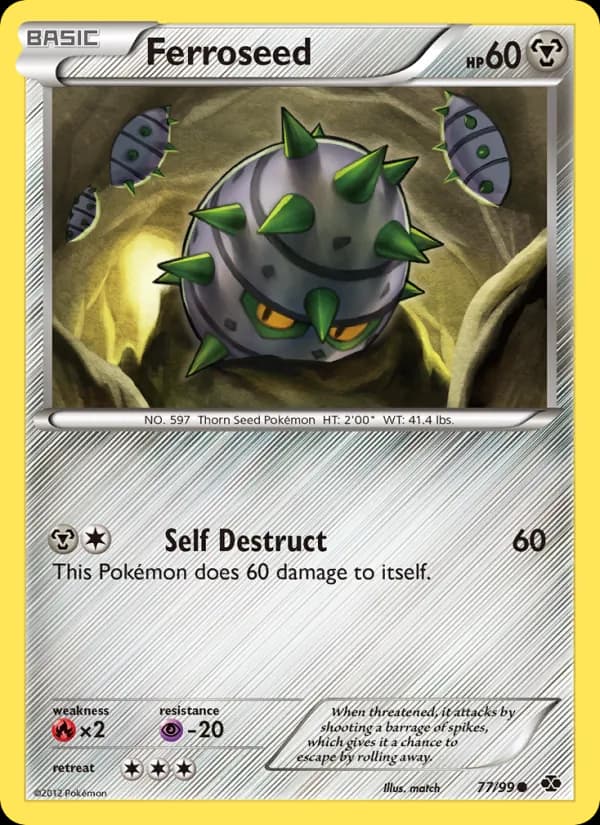 Ferroseed 77/99, Next Destinies