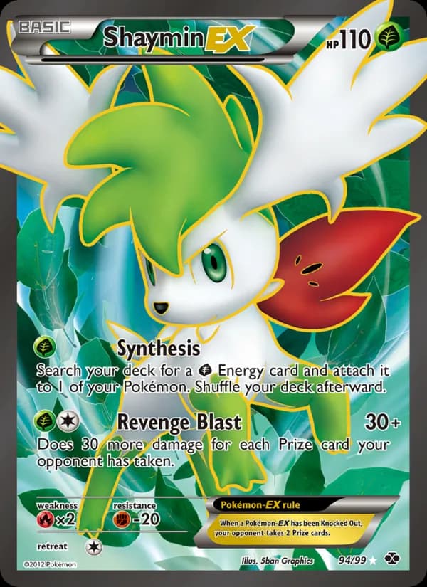 Shaymin-EX 94/99, Next Destinies