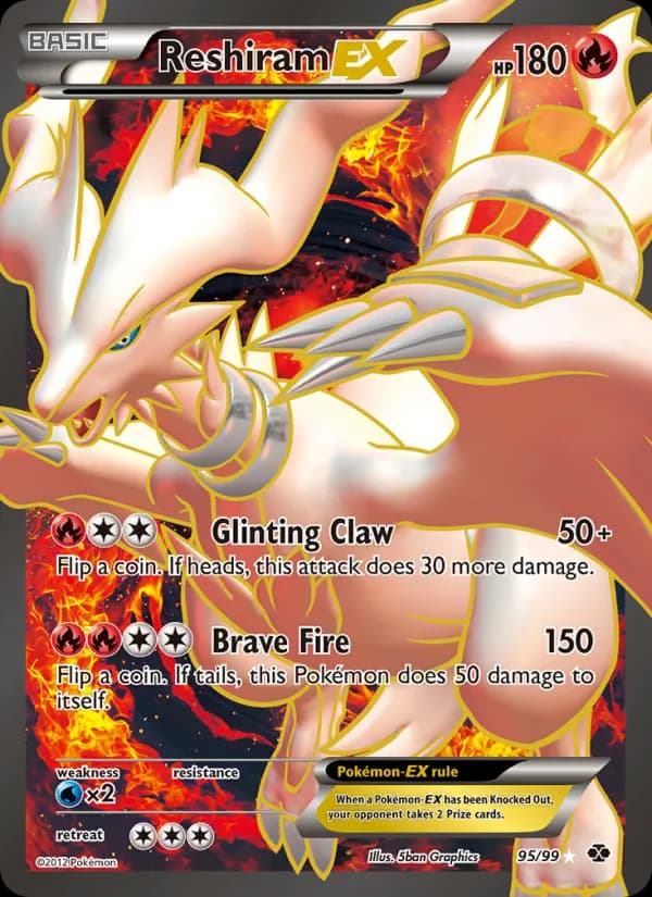 Reshiram-EX 95/99, Next Destinies