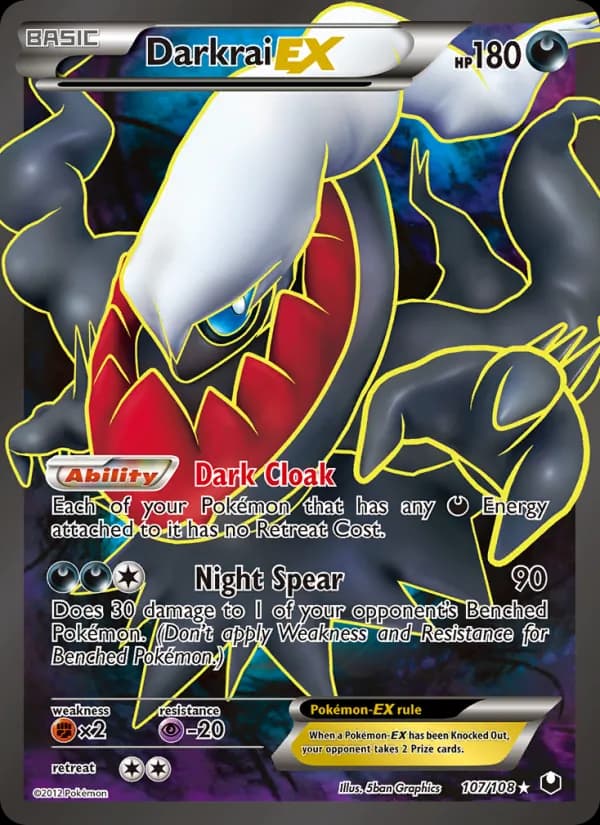 Darkrai-EX 107/108, Dark Explorers