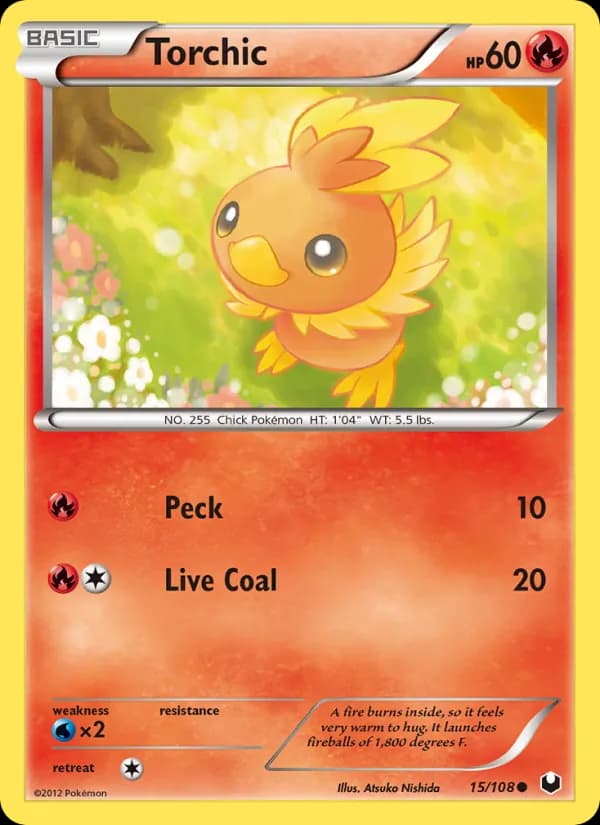 Torchic 15/108, Dark Explorers