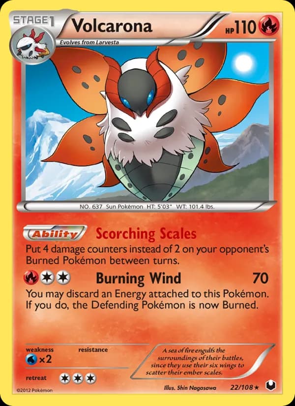 Volcarona 22/108, Dark Explorers