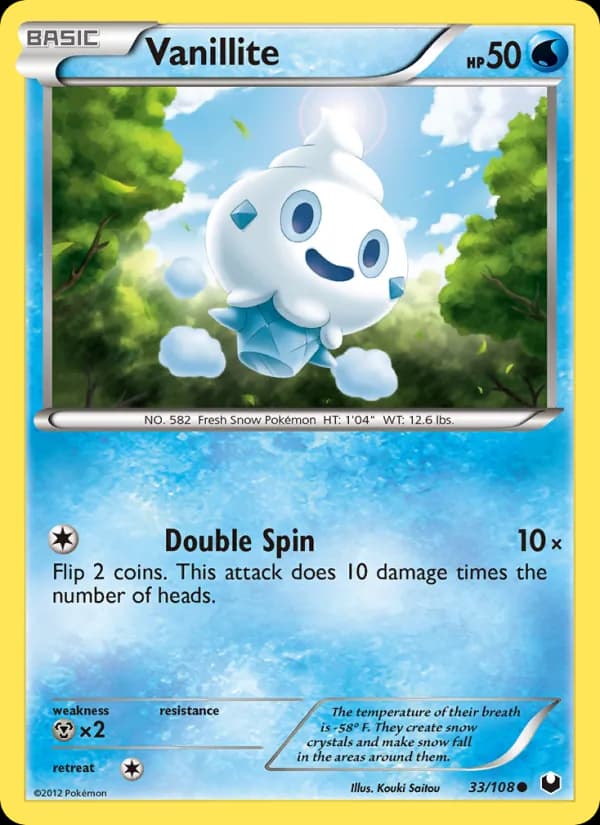 Vanillite 33/108, Dark Explorers