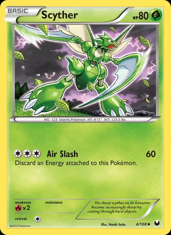 Scyther 4/108, Dark Explorers