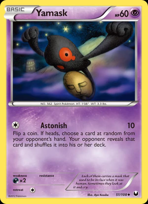 Yamask 51/108, Dark Explorers