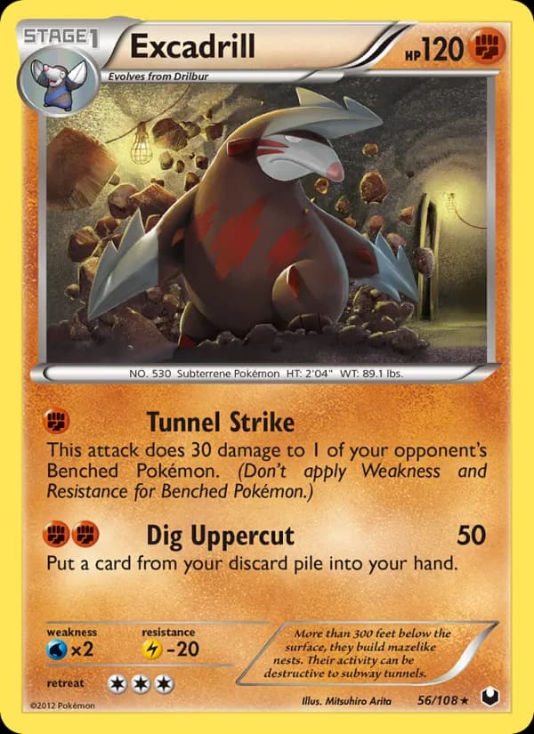 Excadrill 56/108, Dark Explorers