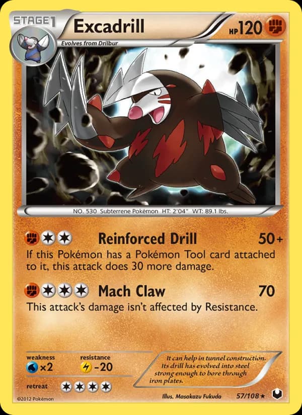 Excadrill 57/108, Dark Explorers