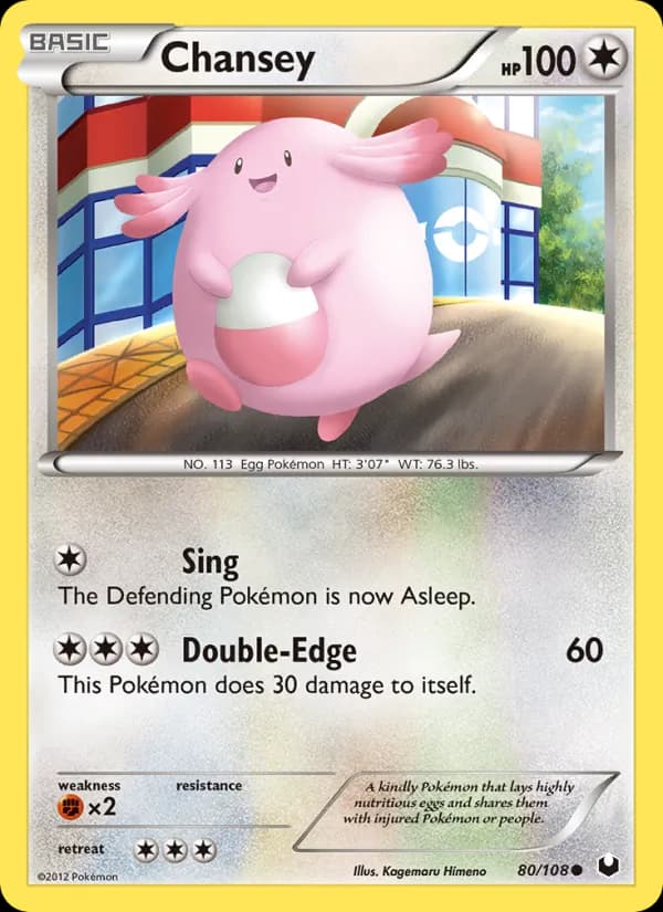 Chansey 80/108, Dark Explorers