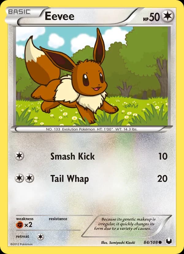 Eevee 84/108, Dark Explorers