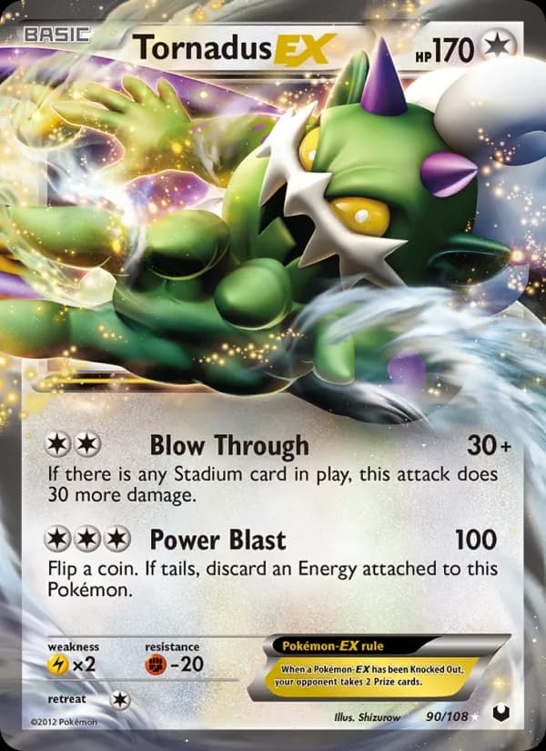Tornadus-EX 90/108, Dark Explorers