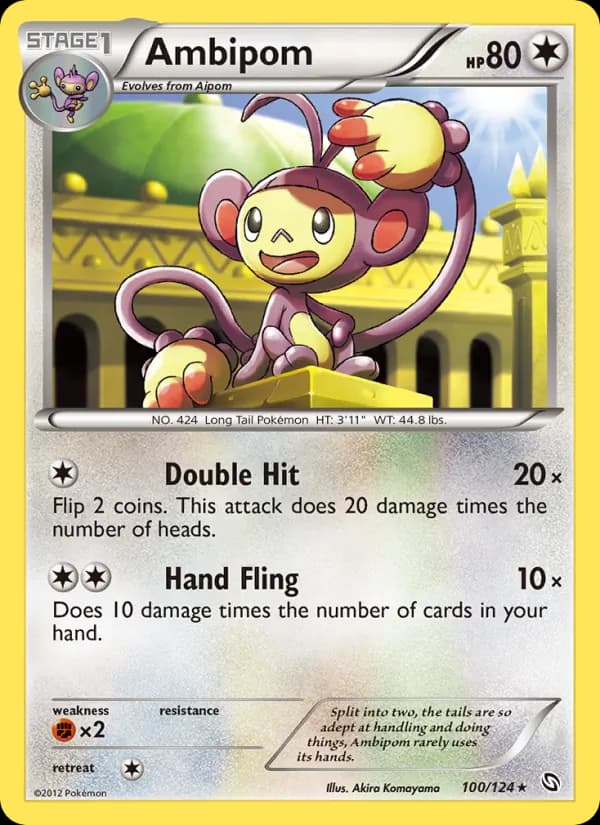 Ambipom 100/124, Dragons Exalted