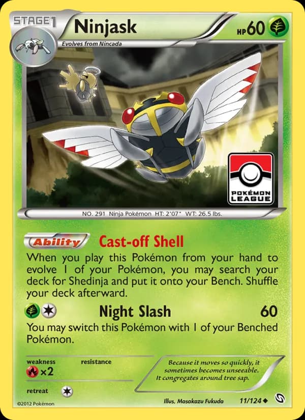 Ninjask 11/124, Dragons Exalted