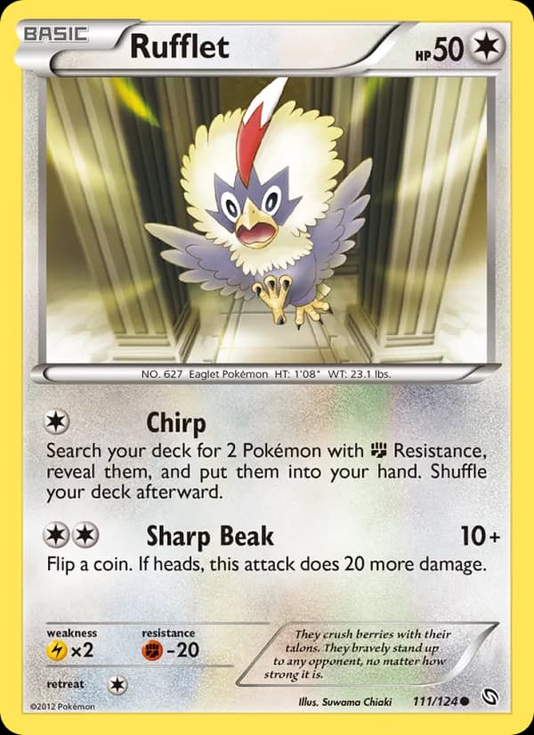 Rufflet 111/124, Dragons Exalted