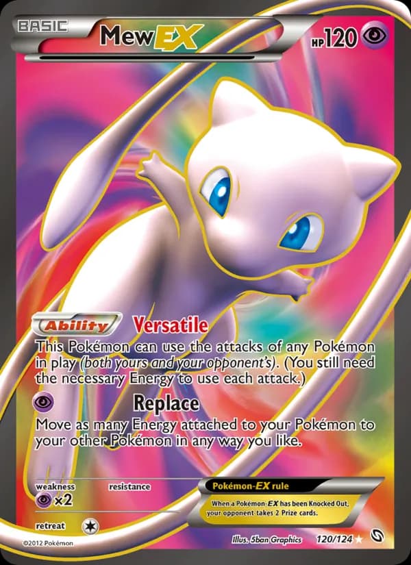 Mew-EX 120/124, Dragons Exalted