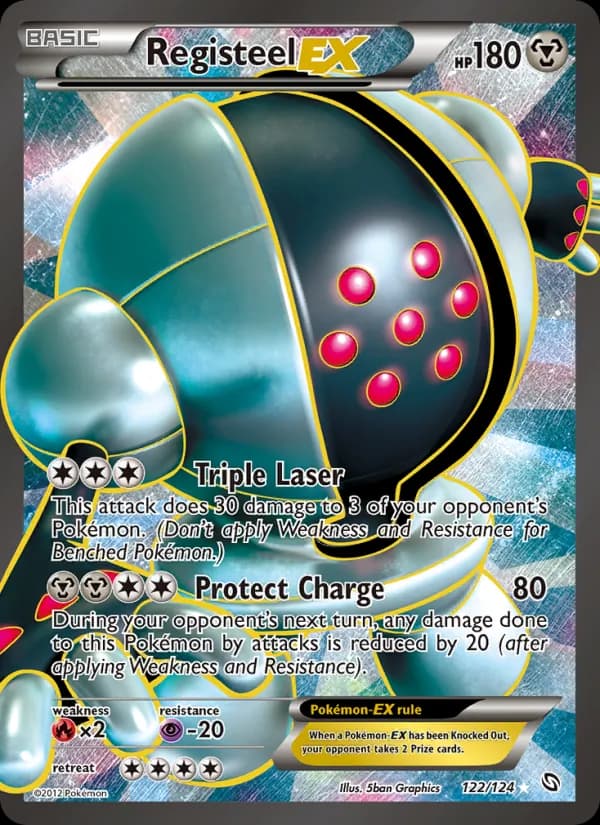 Registeel-EX 122/124, Dragons Exalted