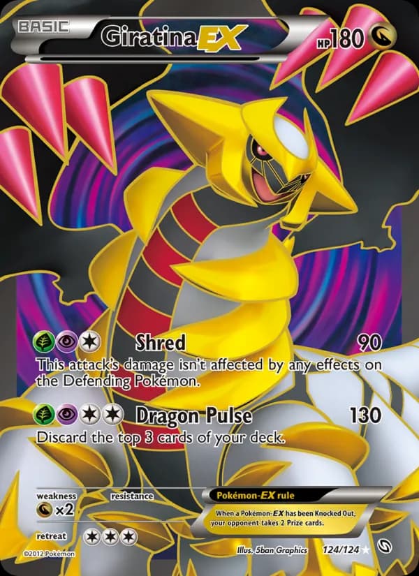 Giratina-EX 124/124, Dragons Exalted
