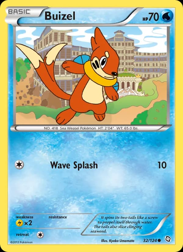 Buizel 32/124, Dragons Exalted