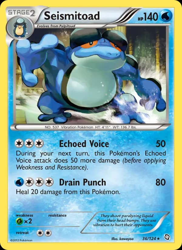 Seismitoad 36/124, Dragons Exalted