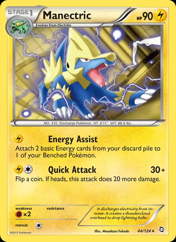 Manectric 44/124, Dragons Exalted