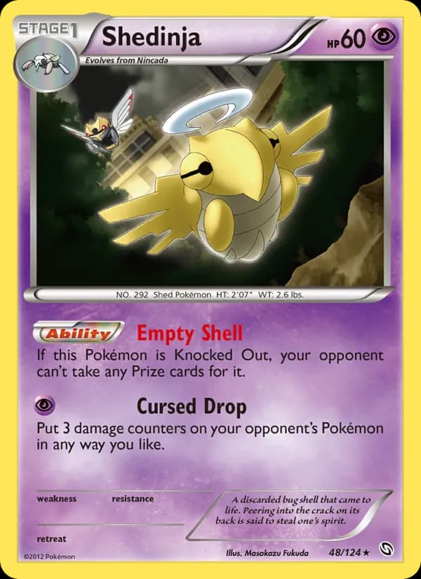 Shedinja 48/124, Dragons Exalted