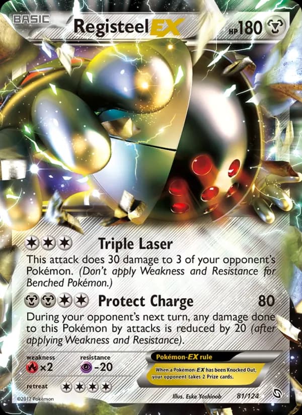 Registeel-EX 81/124, Dragons Exalted