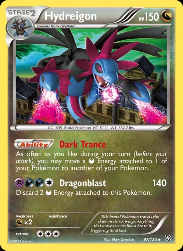 Hydreigon 97/124, Dragons Exalted