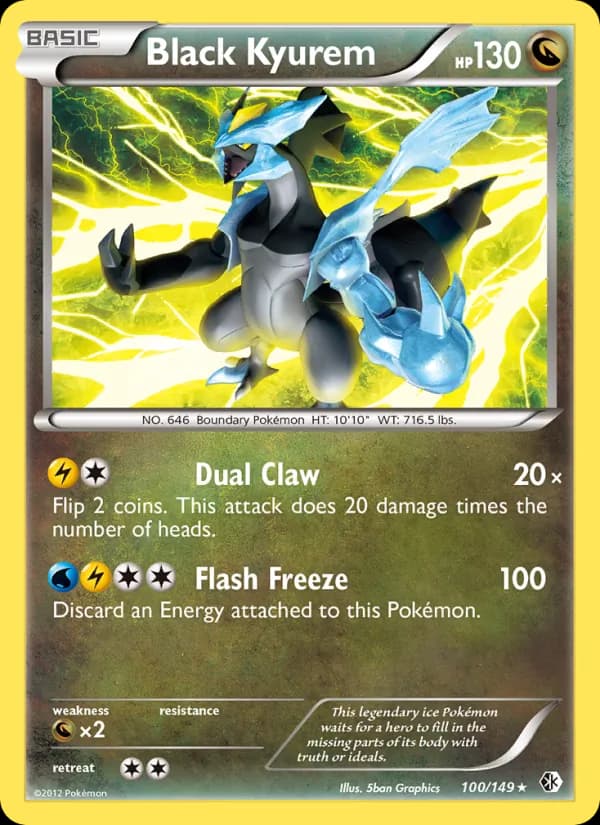 Black Kyurem 100/149, Boundaries Crossed