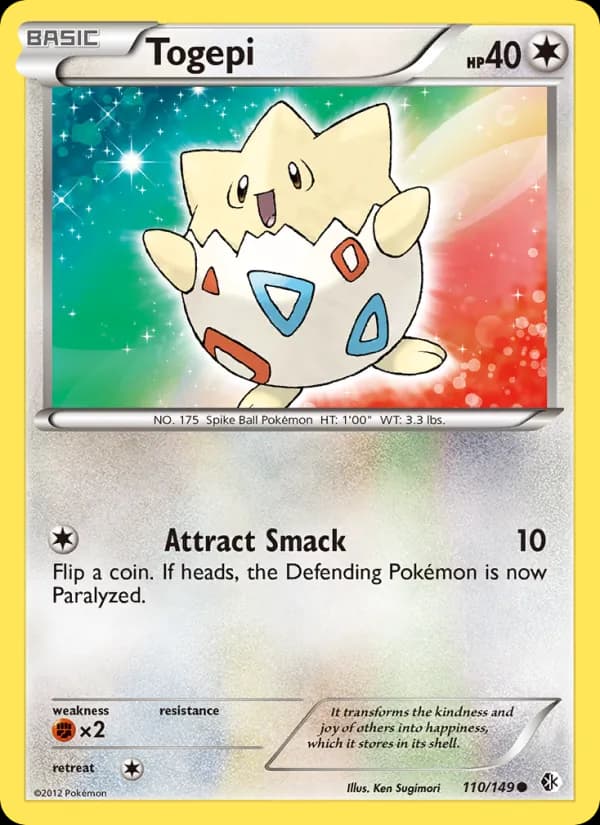 Togepi 110/149, Boundaries Crossed