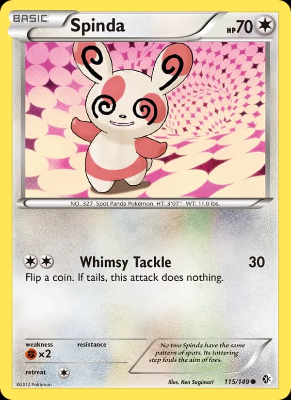 Spinda 115/149, Boundaries Crossed