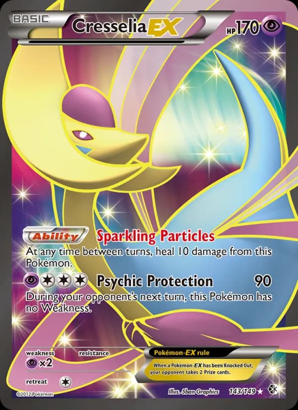 Cresselia-EX 143/149, Boundaries Crossed