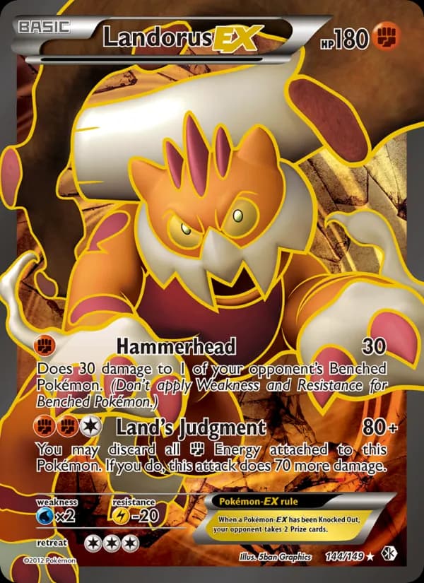 Landorus-EX 144/149, Boundaries Crossed