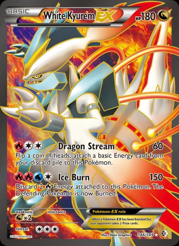 White Kyurem-EX 146/149, Boundaries Crossed