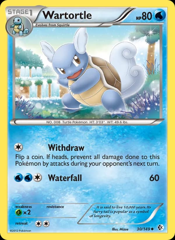 Wartortle 30/149, Boundaries Crossed