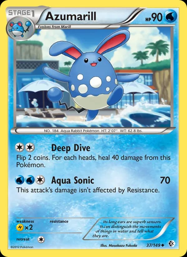 Azumarill 37/149, Boundaries Crossed