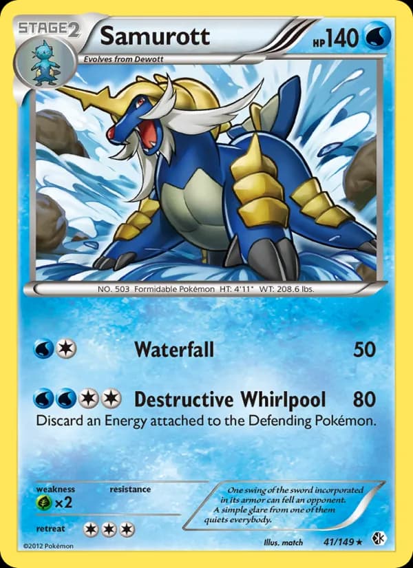 Samurott 41/149, Boundaries Crossed