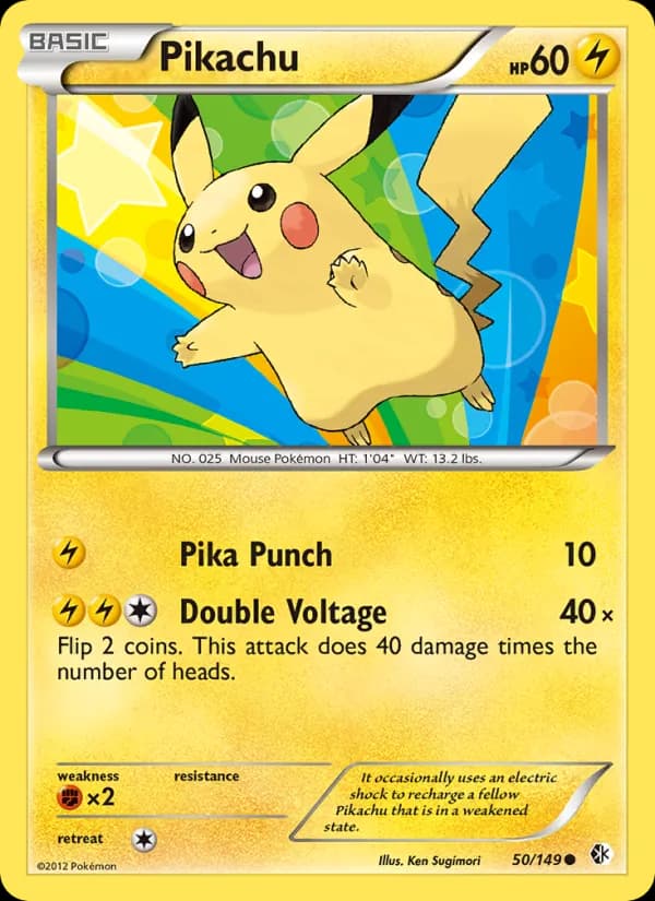 Pikachu 50/149, Boundaries Crossed