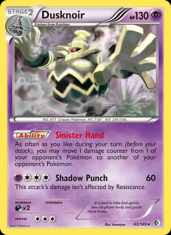 Dusknoir 63/149, Boundaries Crossed