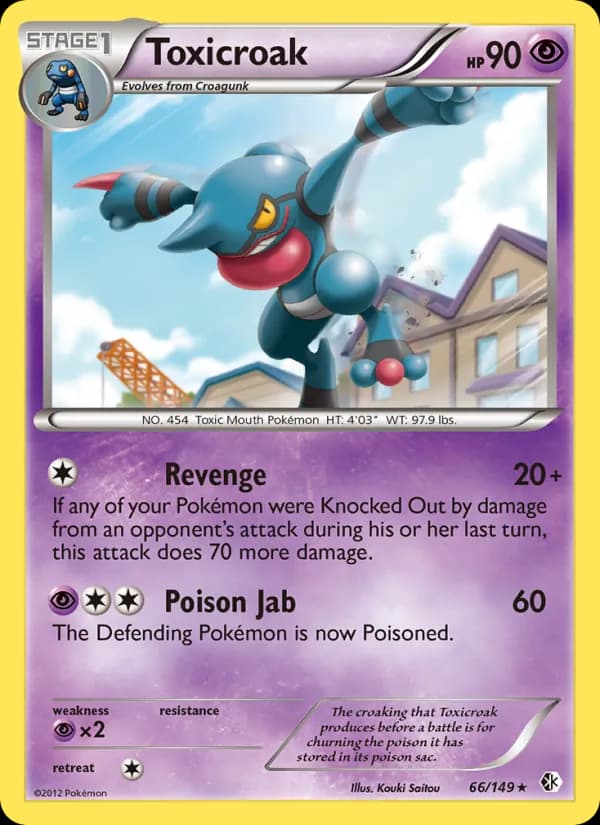 Toxicroak 66/149, Boundaries Crossed