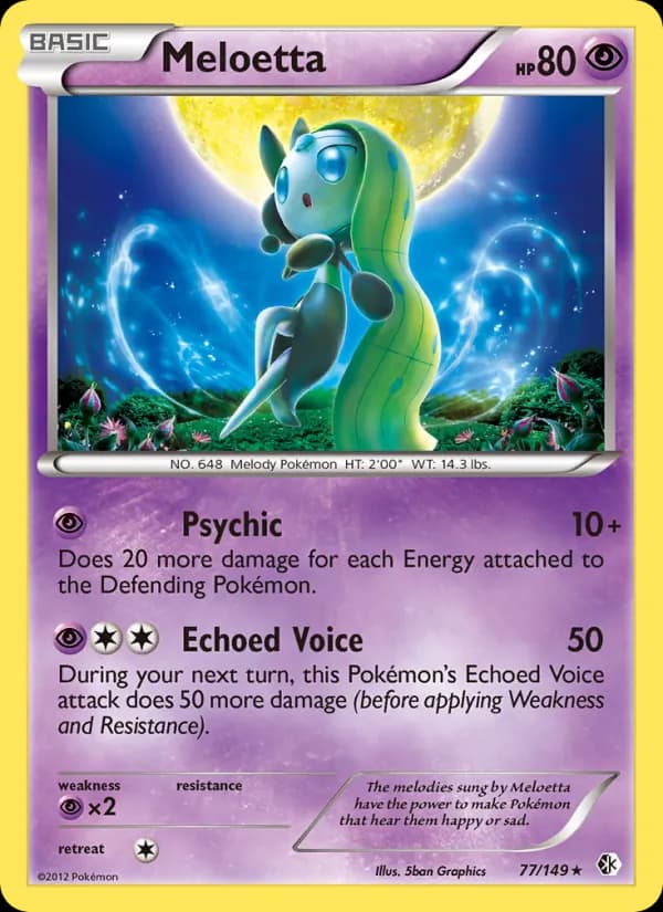 Meloetta 77/149, Boundaries Crossed