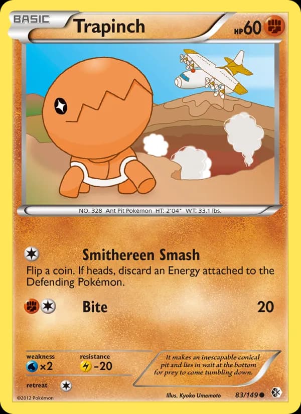 Trapinch 83/149, Boundaries Crossed