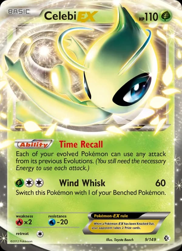 Celebi-EX 9/149, Boundaries Crossed