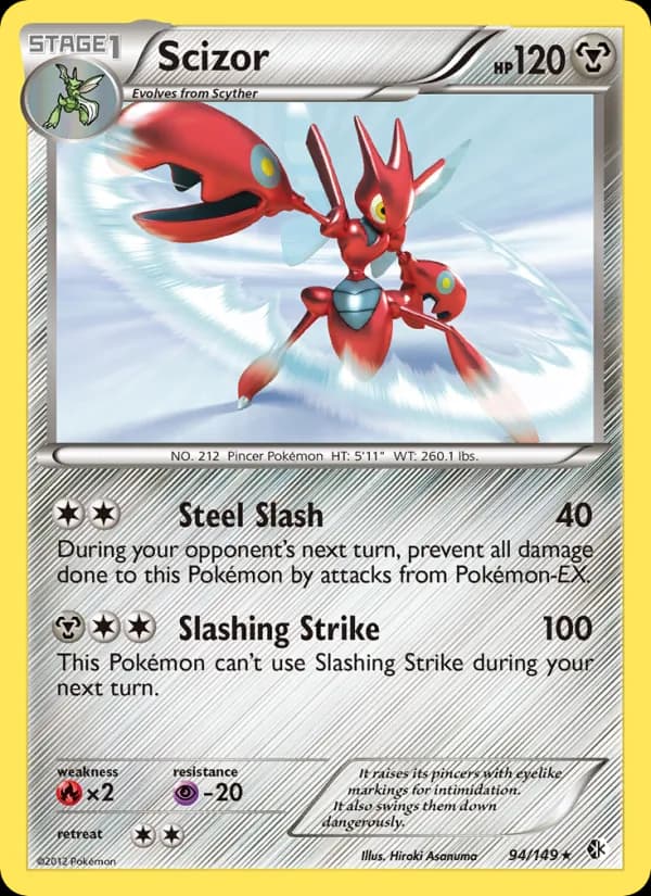 Scizor 94/149, Boundaries Crossed
