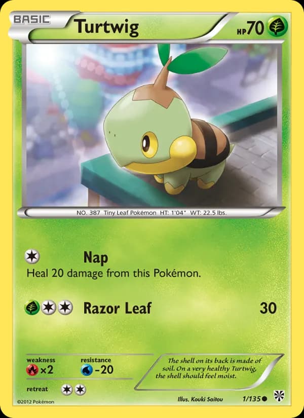 Turtwig 1/135, Plasma Storm